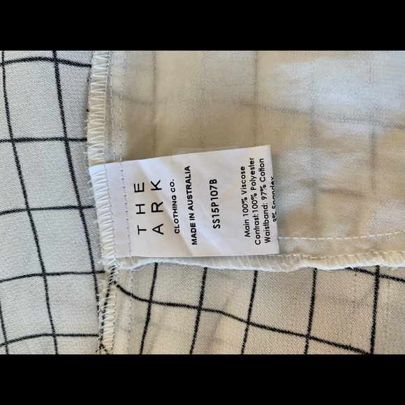 THE ARK 3 PIECE BLACK & WHITE PANTS ENSEMBLE - Picture 11 of 16